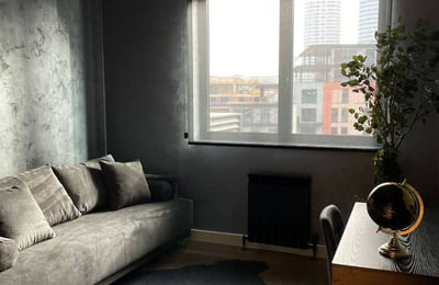 Alquiler de un impresionante apartamento de diseño de 3 habitaciones, 80 m², distrito Belgrade Waterfront, Belgrado, Serbia